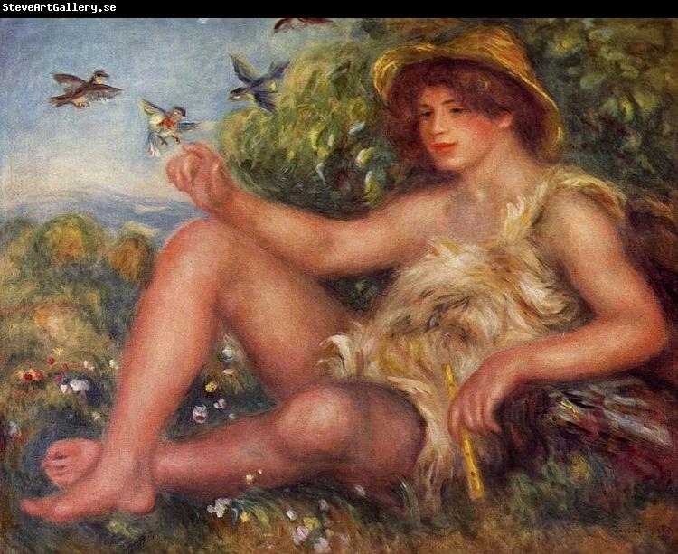 Pierre-Auguste Renoir Portrat Alexandre Thurneyssen als Hirtenknabe